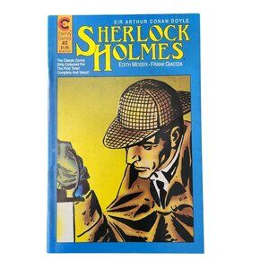 Eternity Comics Sherlock Holmes #2 1988 Comic Book Collector Bagged Boarded